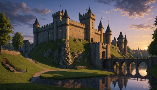 Comment revivre l'époque des grands châteaux forts ?