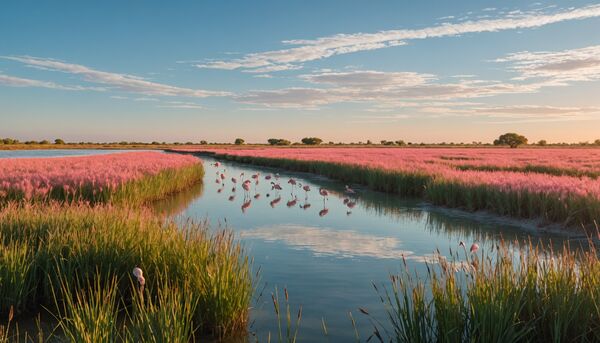 Découvrir la camargue : flamants roses, chevaux et nature sauvage