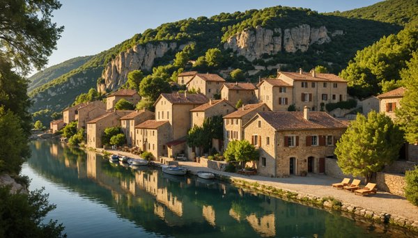 Villages a visiter ardeche : sorties incontournables - camping camping le plan d'eau