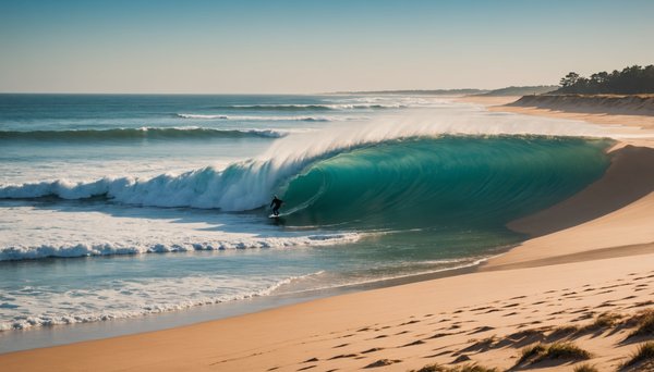 Surf landes plages meilleurs spots ocean